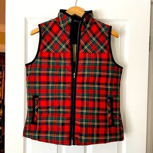 NWT J. Crew Tartan Vest! ❤️